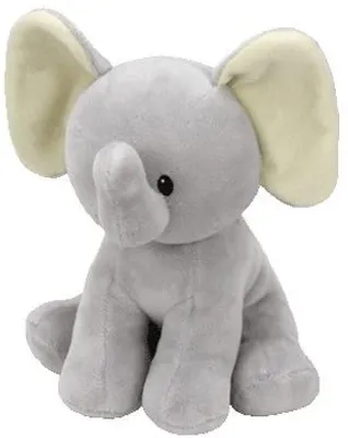 TY Baby : Bubbles the Grey Elephant SMALL 6"