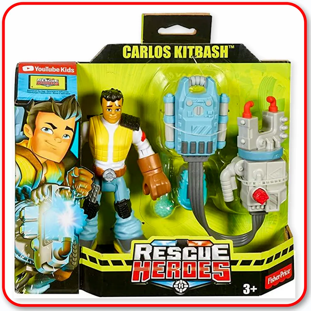 Rescue Heroes - Carlos Kitbash Figure