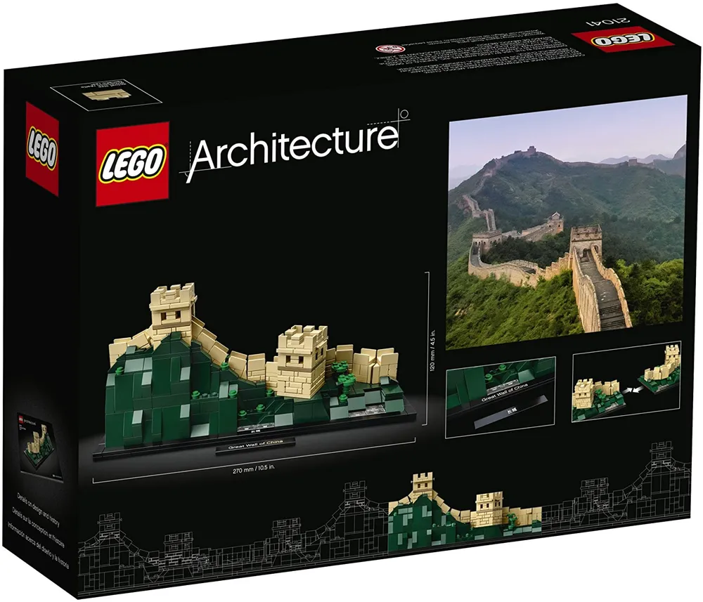 LEGO Architecture Great Wall of China 21041 Building Kit (551 Piece)