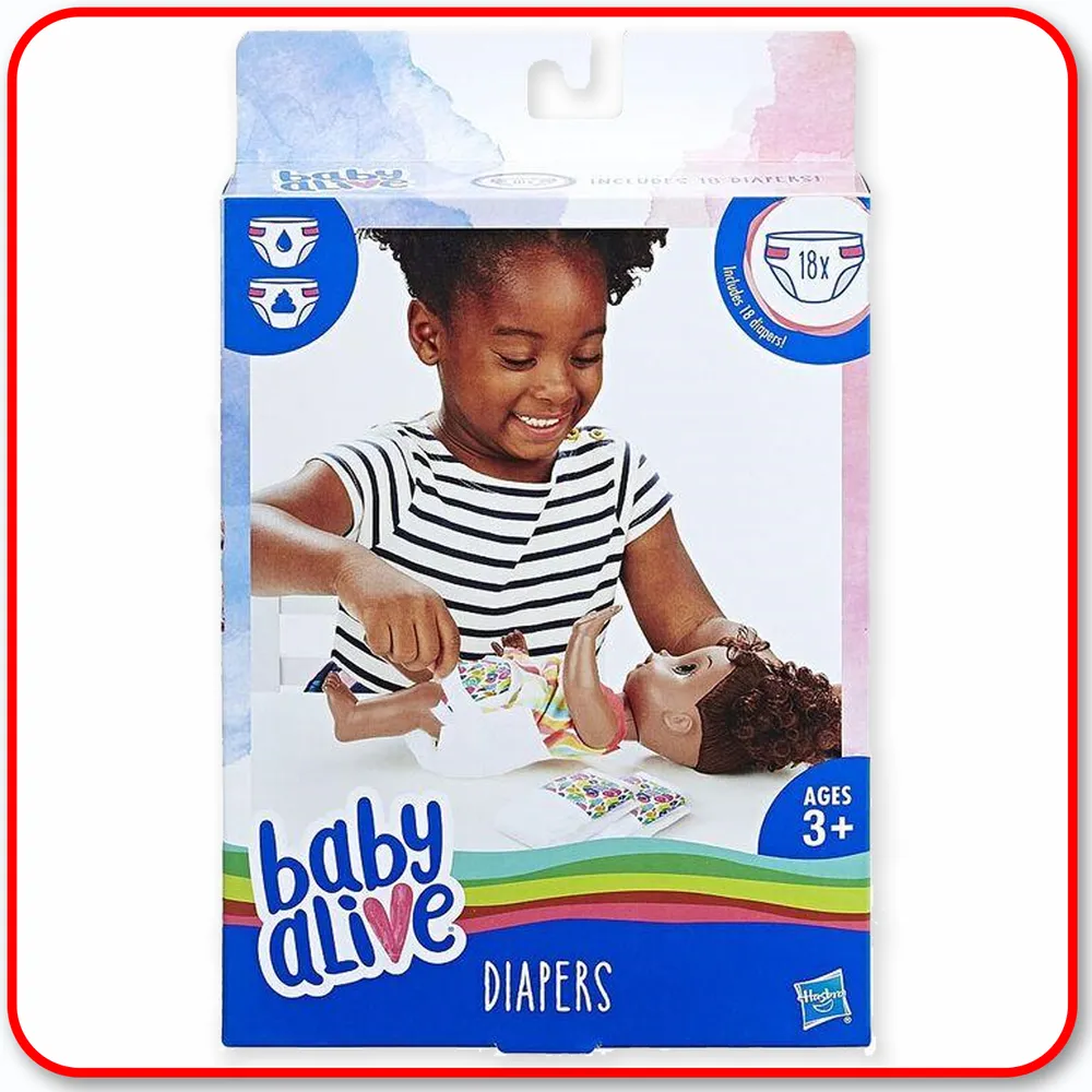 Baby Alive - Diaper Refills Pack 18pk