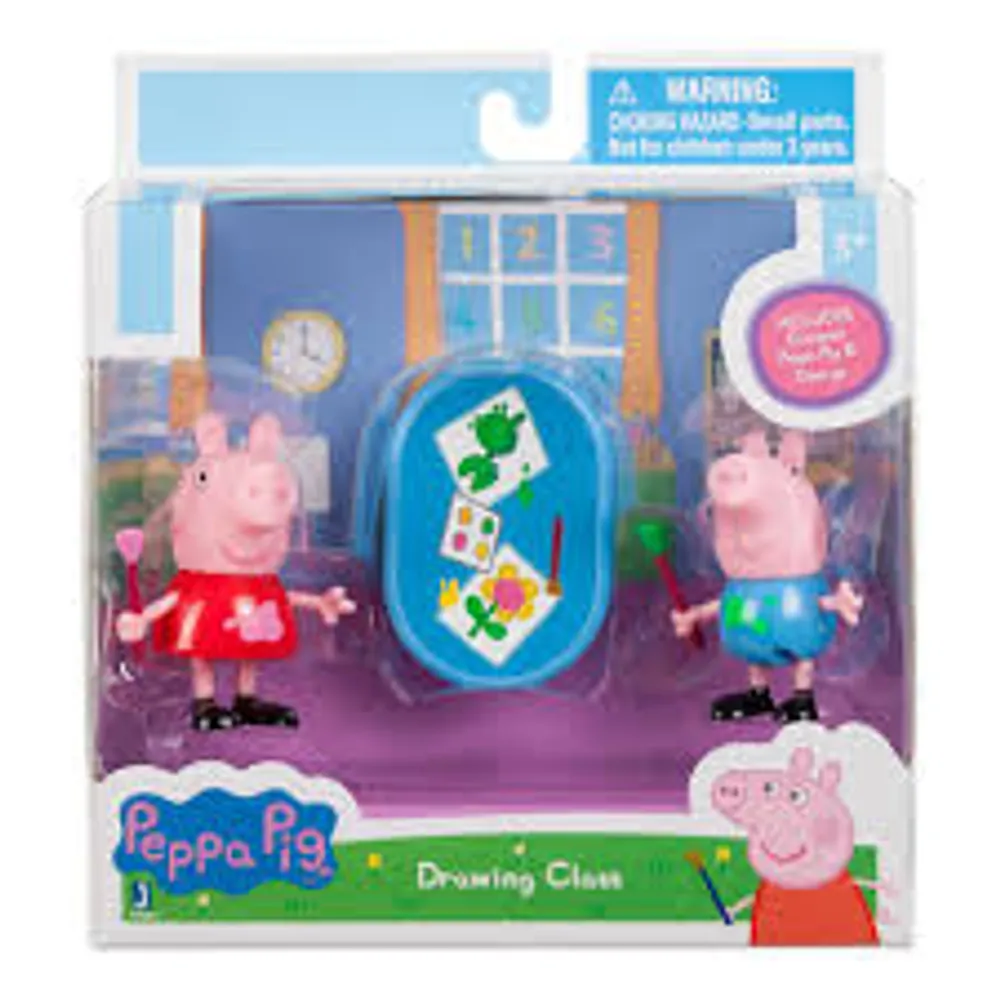 PEPPA PIG 2PK PLAY FIGURES 3"