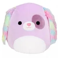 Squishmallows - 12" PET SHOP -BARB - PURPLE DOG