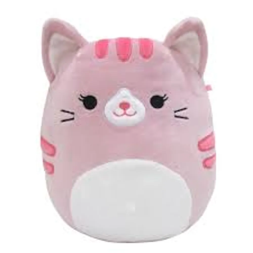 Squishmallows - 12" PET SHOP -LAURA - PINK CAT