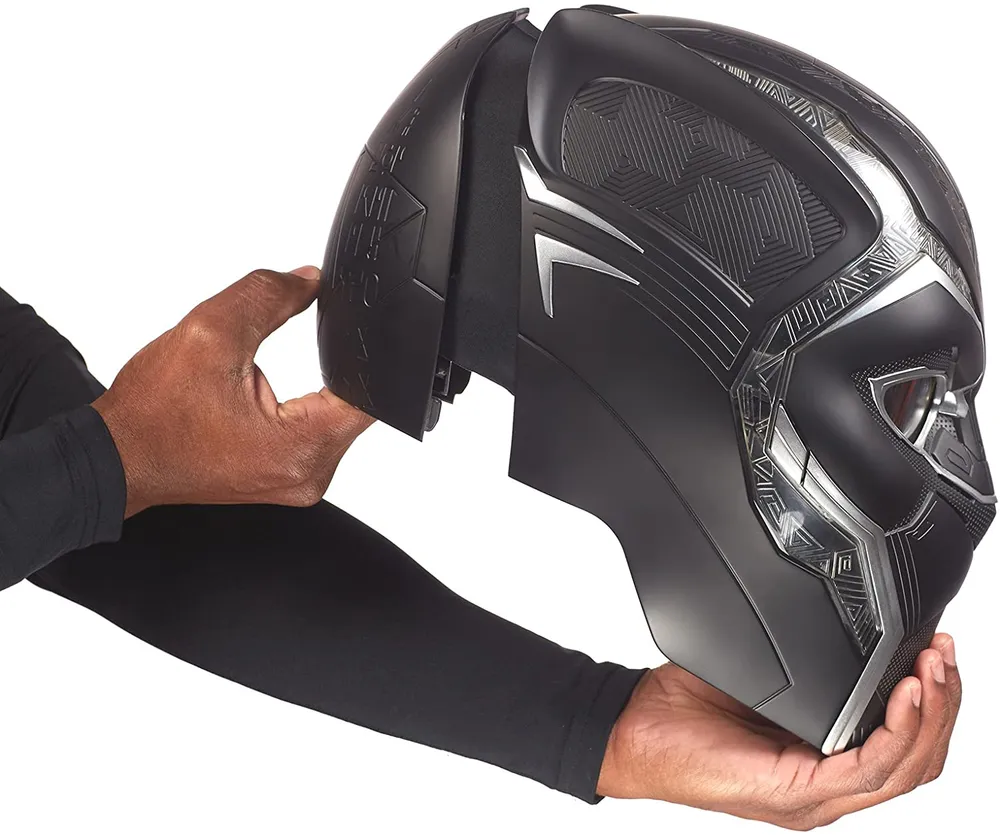 Marvel Legends Series Black Panther Electronic Helmet, Standard