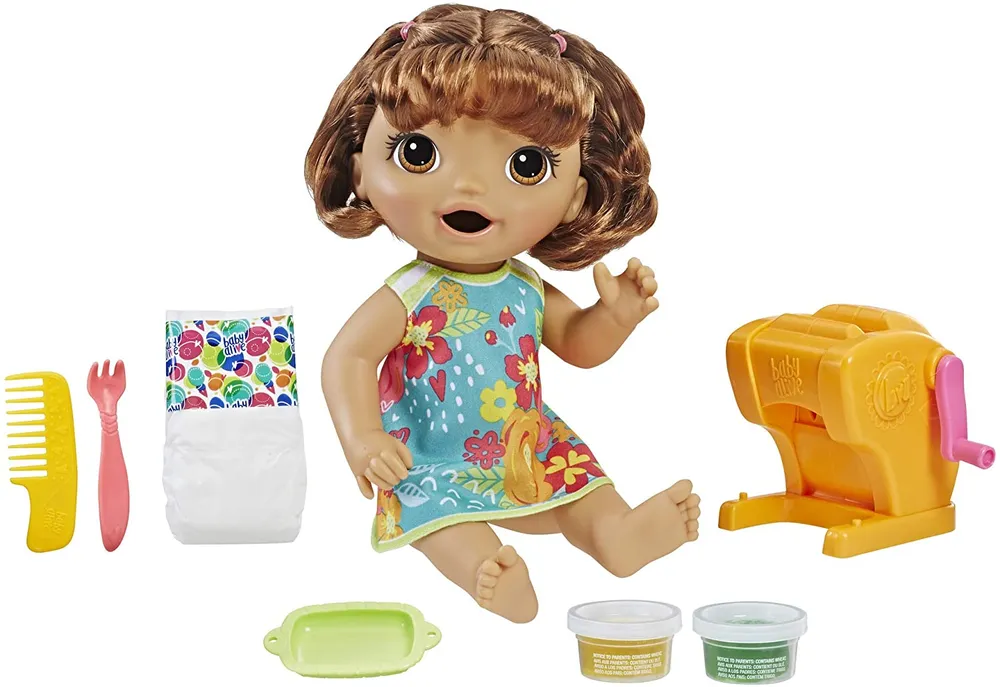 Baby Alive - Snackin Shapes Baby Brunette