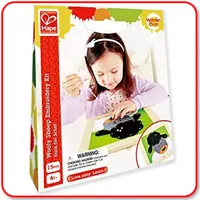 Hape - Wooly Sheep Embroidery Kit