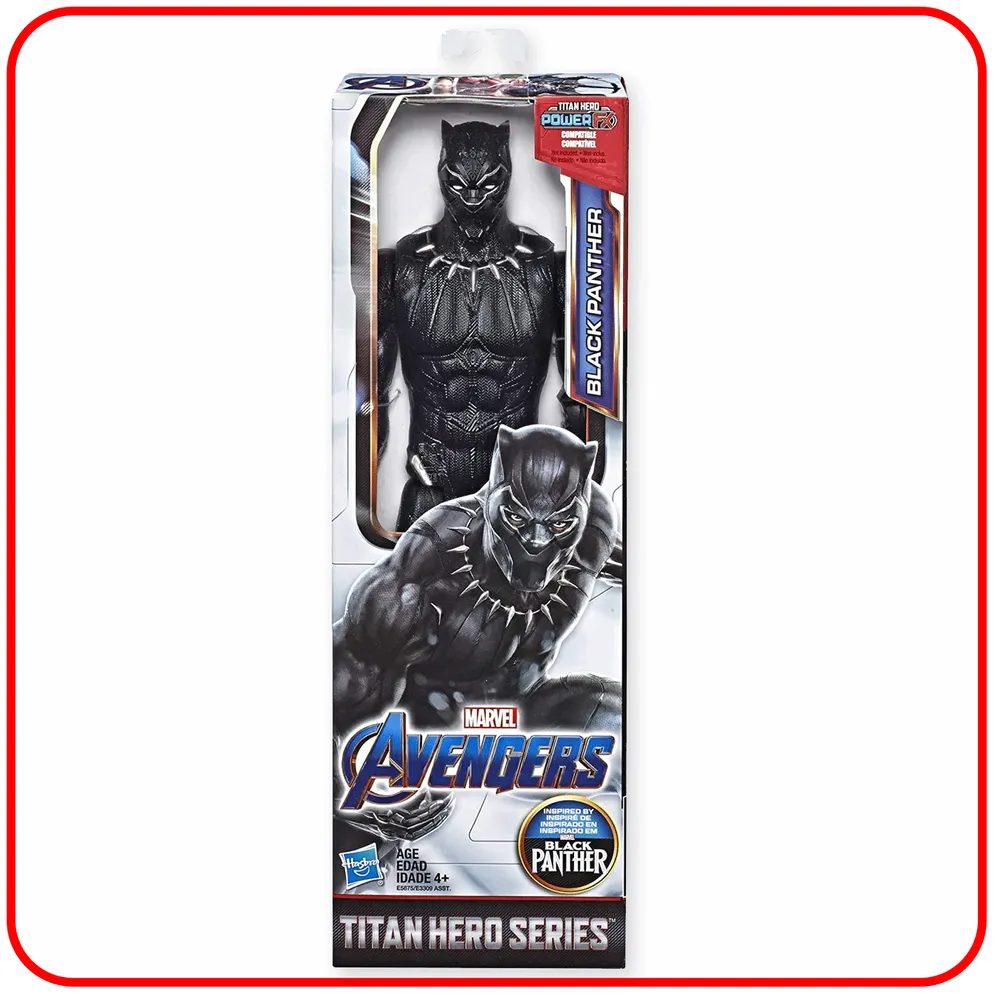 Marvel Movie Avengers Black Panther - 12" Hero Figure