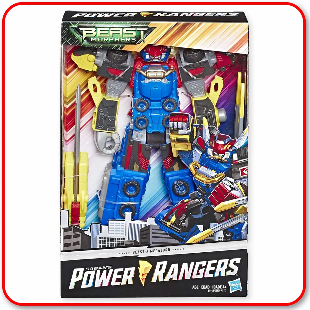 Power Rangers - 10" Beast Morphers Beast-X Megazord