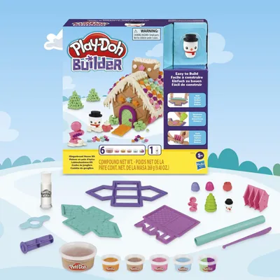 Playdoh - Builder Gingerbread House Kit