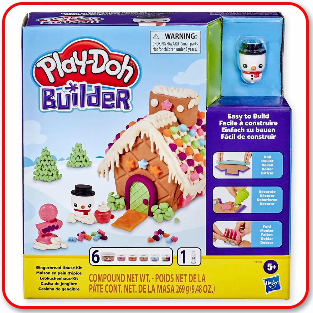 Playdoh - Builder Gingerbread House Kit