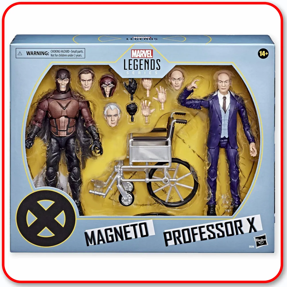 Marvel Legends 6in 2pk - Magneto & Professor X