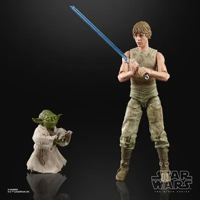 Star Wars Black Series 6inch - Luke Skywalker & Yoda (Jedi Training)