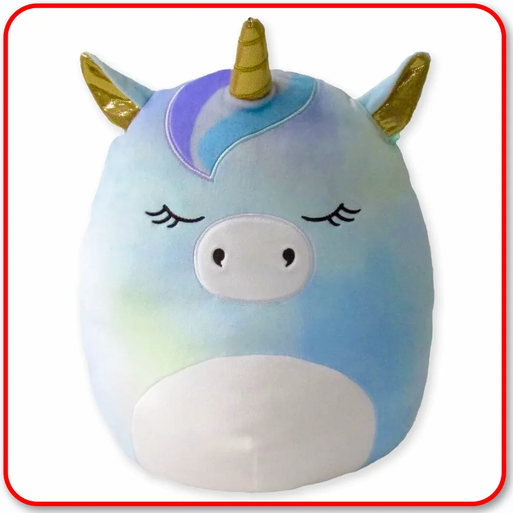 Squishmallows - 12" Eunice the Aqua Pastel Unicorn