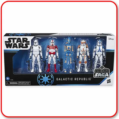 Star Wars - Galactic Republic 5 Figure Pack