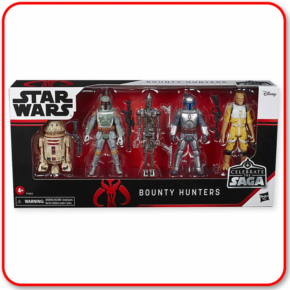 Star Wars - Bounty Hunters 5 Figure Pack
