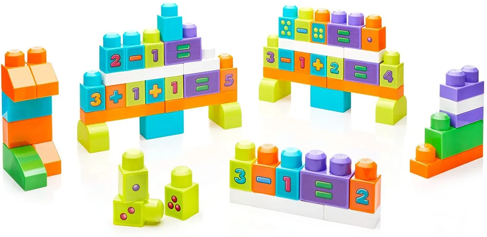 Mega Blocks - Building Basics Stack & Learn Math