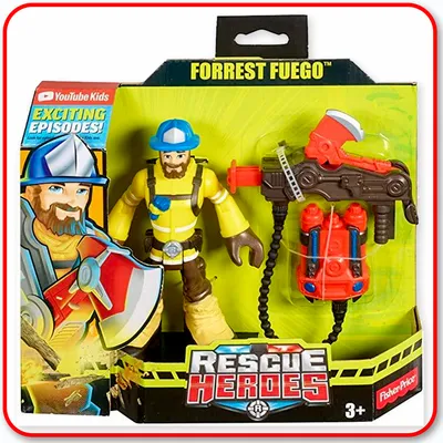 Rescue Heroes - Forrest Fuego Figure