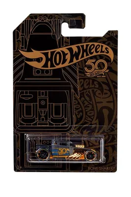 Hot Wheels - 50th Anniversary Black & Gold Diecast