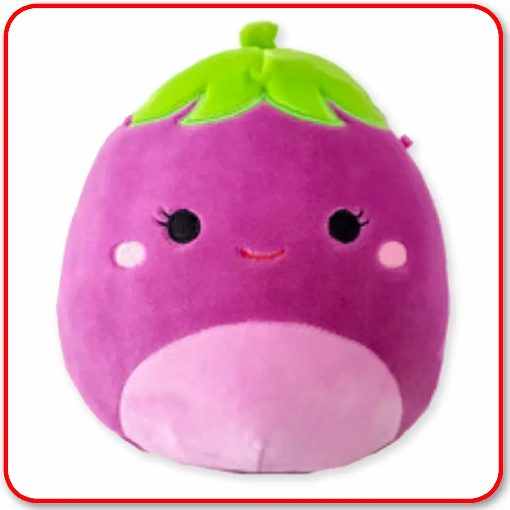 Squishmallows - 16" FRUIT AND VEG ASSORT GLENA - EGG PLANT