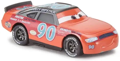 Disney Cars - Thomasville Racing Legends 1:55 Die Cast Car  Ponchy Wipeout