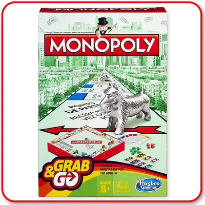 Grab & Go Travel Games - Monopoly