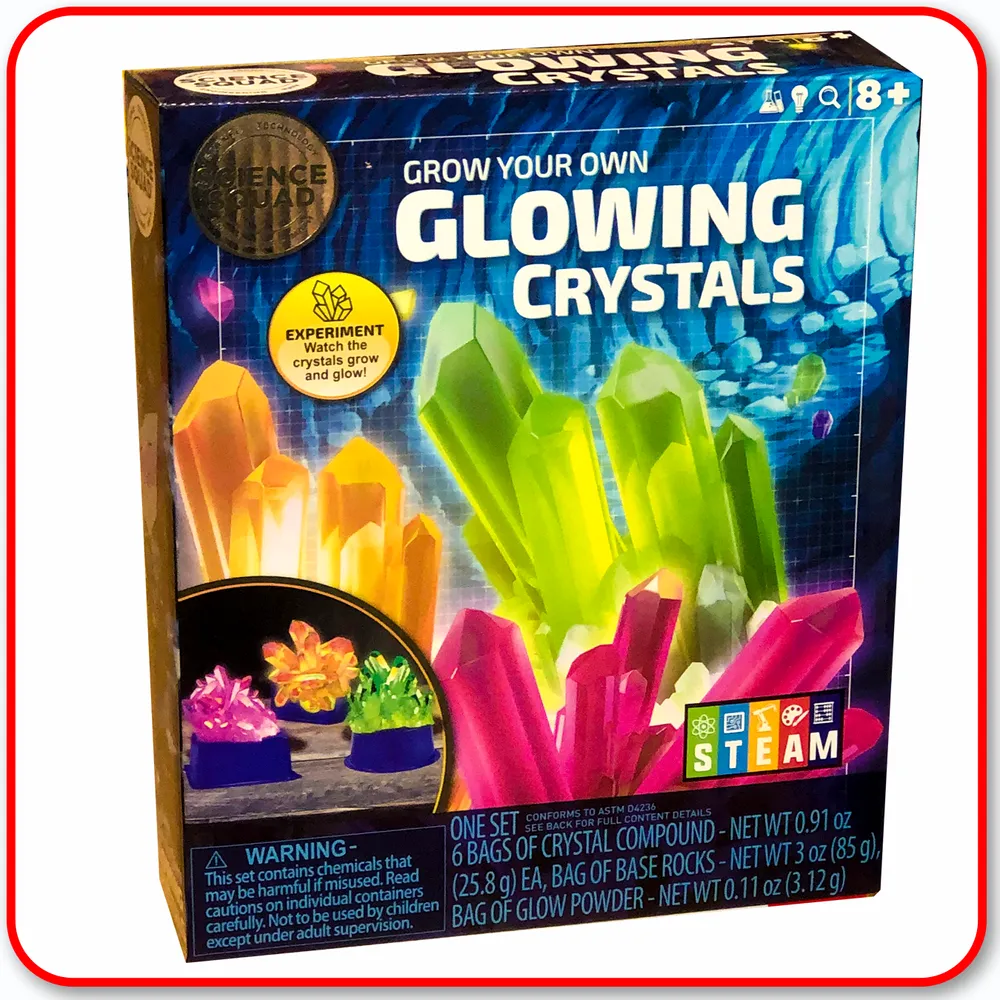 Science Squad - Grow Your Own Glowing Crystals