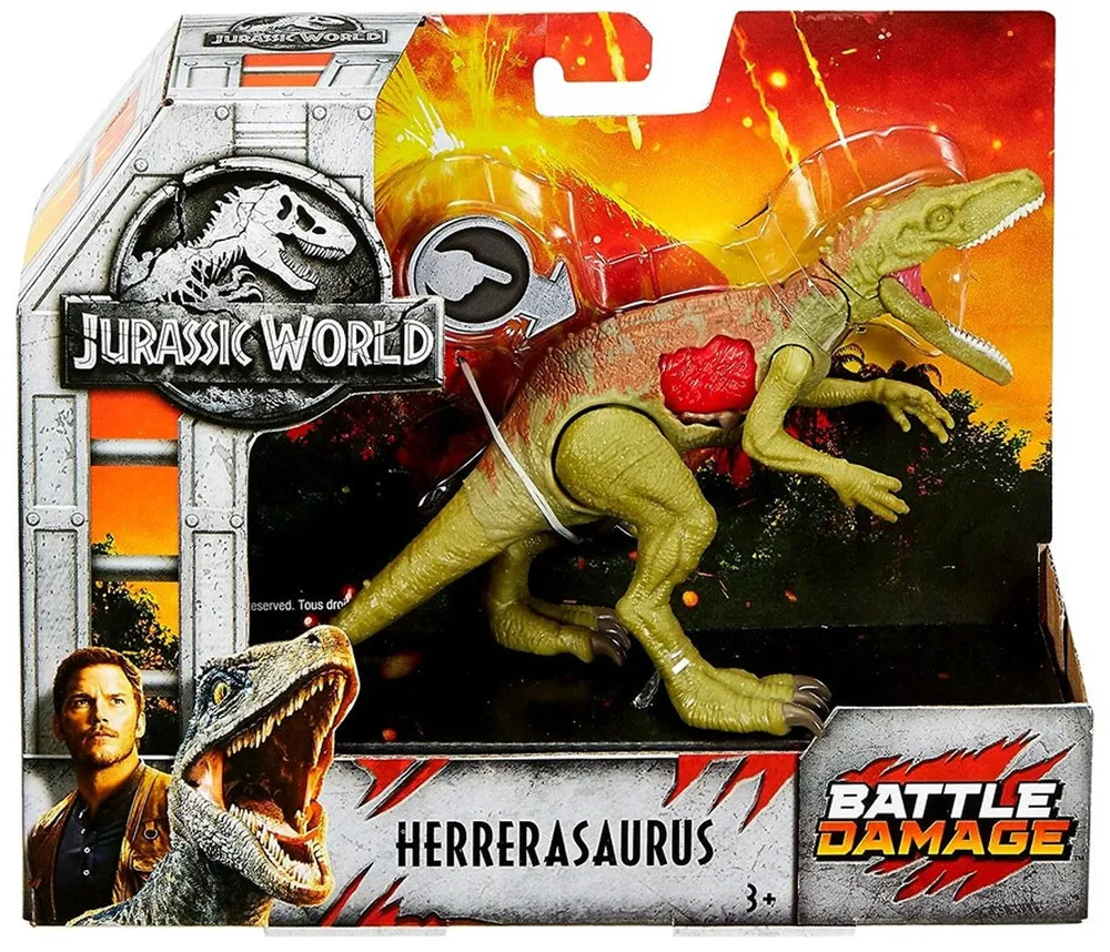 Jurassic World : Battle Damaged Figures Asst
