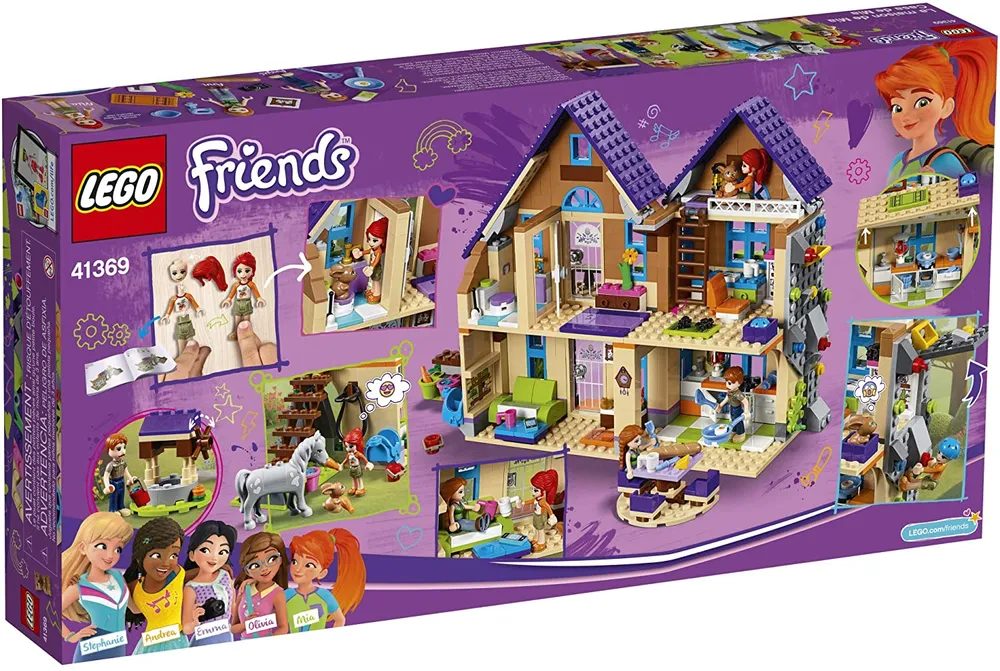 LEGO Friends - Mia’s House 41369 Building Kit , New 2019 (715 Piece)