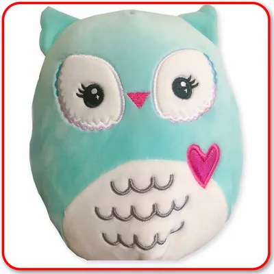 Squishmallows - 8" VALENTINES Imogen the Teal Owl