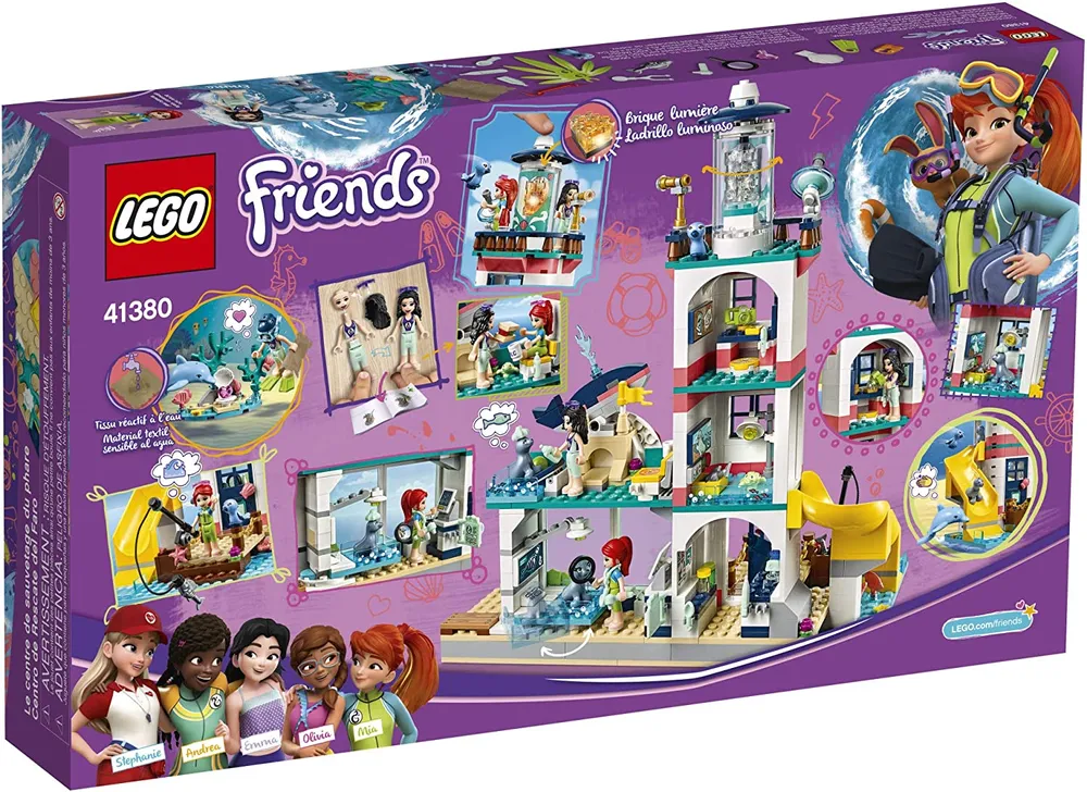 LEGO Friends - Lighthouse Rescue Center 41380 Building Kit (602 Piece)