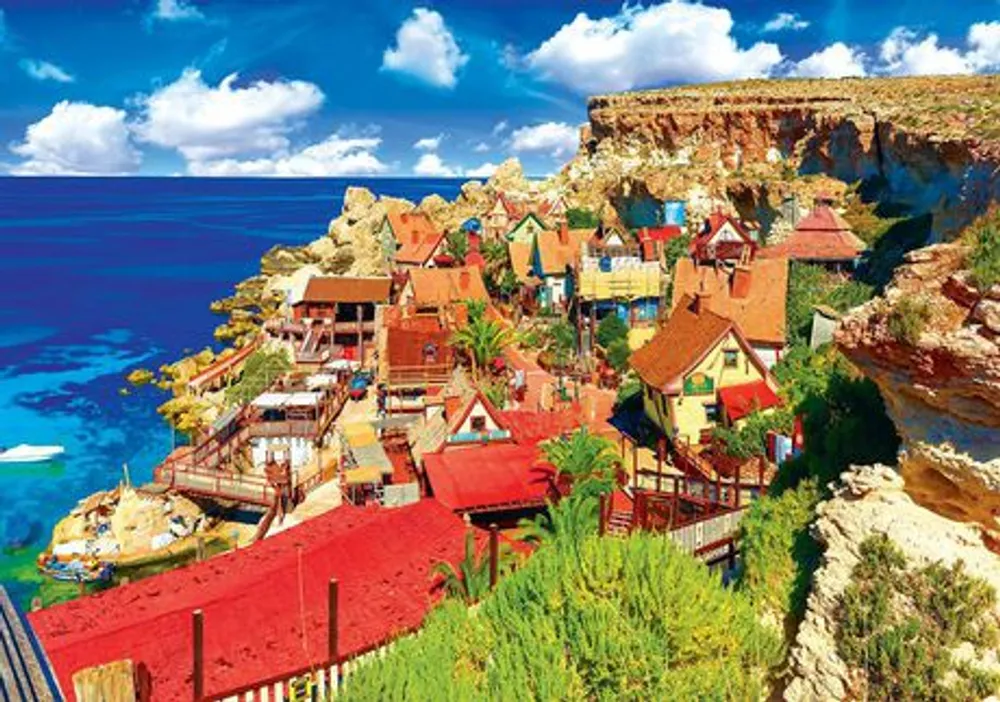 Kodak Premium : Famous Popeye Village at Anchor Bay Malta - 1500pc