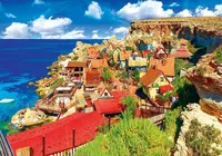 Kodak Premium : Famous Popeye Village at Anchor Bay Malta - 1500pc