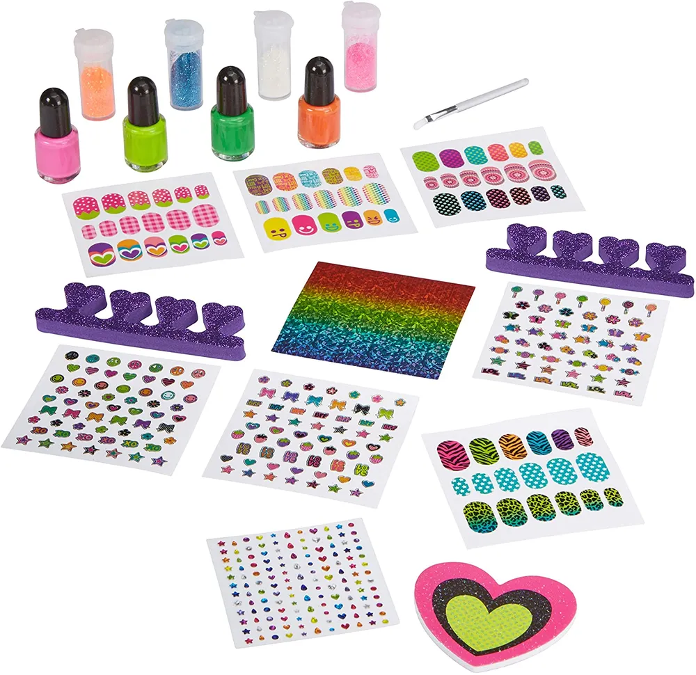 Amazon.com: Alex Spa Ultimate Nail Glam Salon Kit Girls Fashion Activity :  Beauty & Personal Care