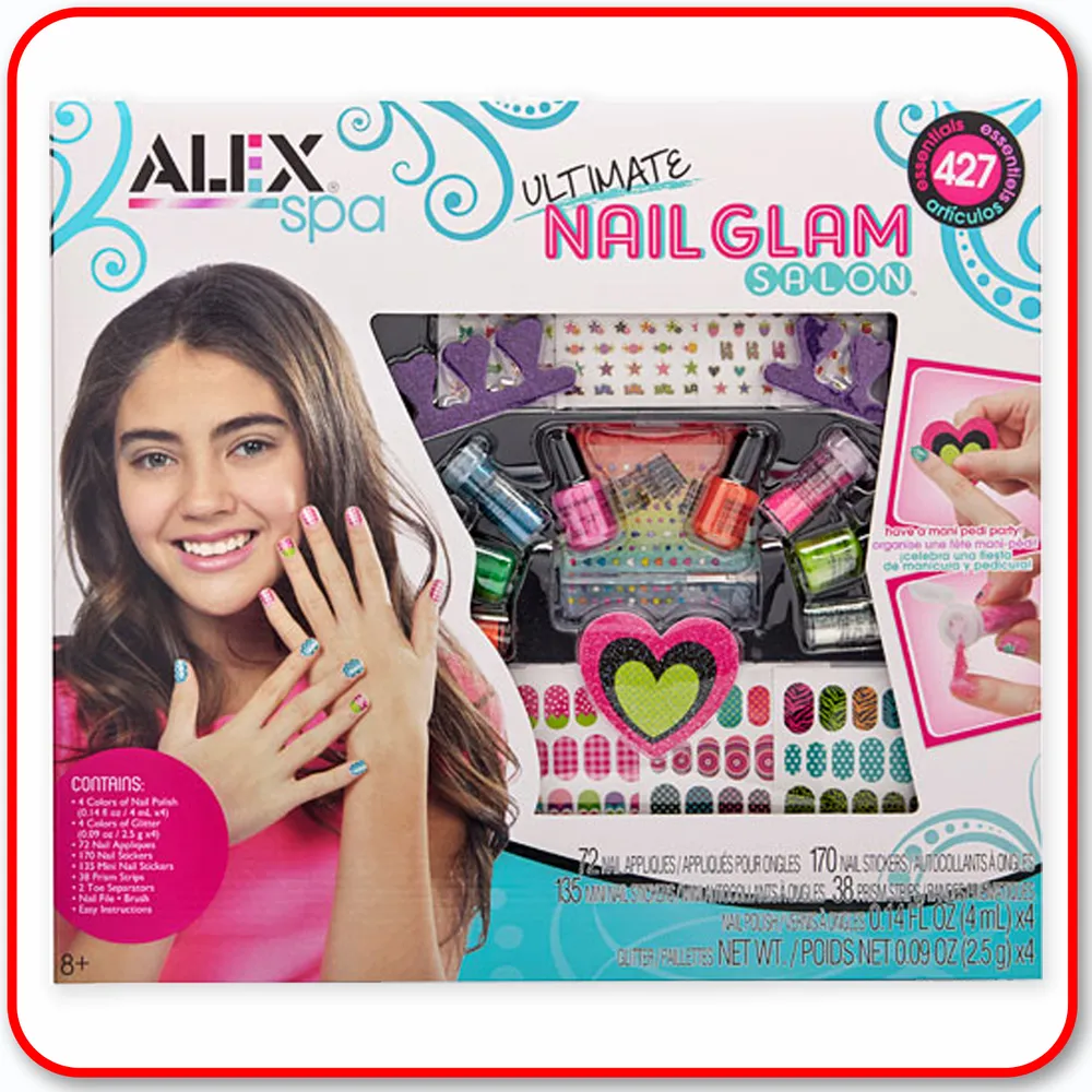 Nail Pen Salon Makeup for Kids - ALEX Toys Spa Sketch It Nail Pen