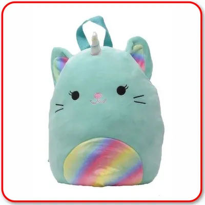 Squishmallows - 12" BACKPACKS Nicole the Teal Caticorn