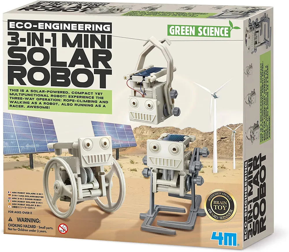 4M - 3in1 Solar Robot