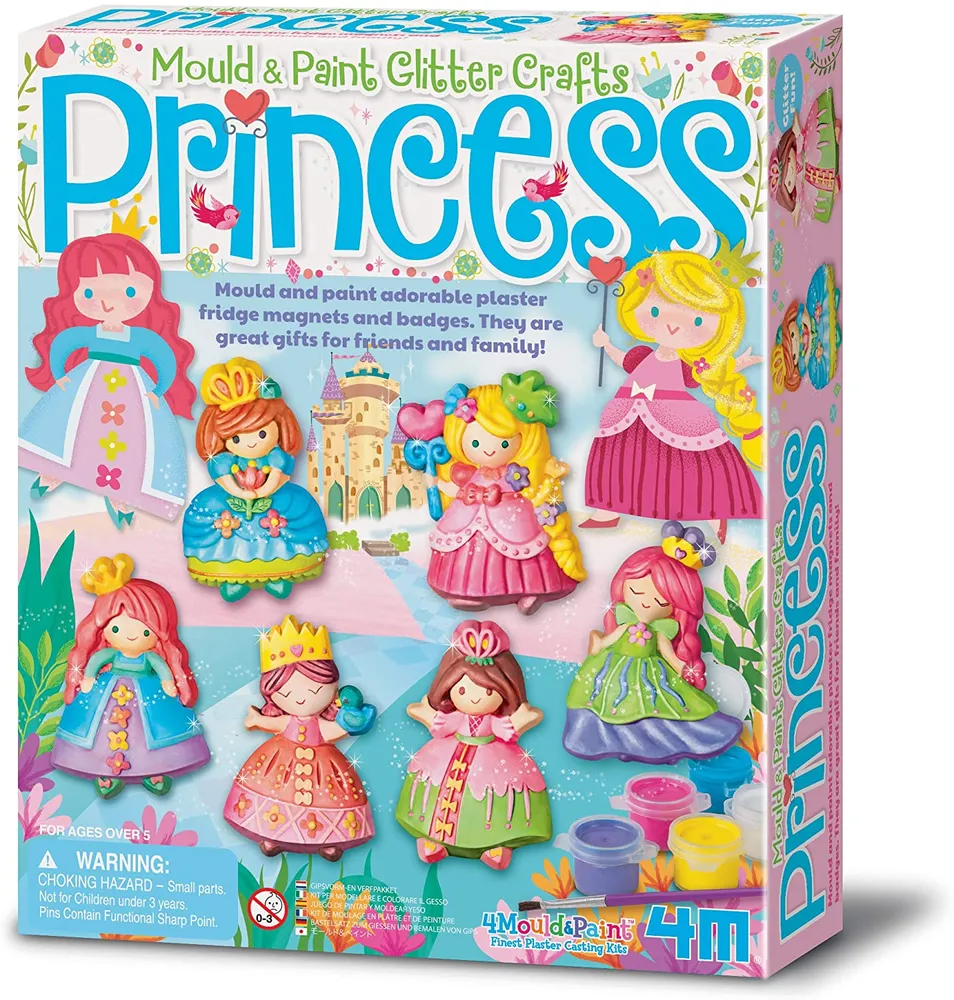 4M - Glitter Princess : Mould & Paint