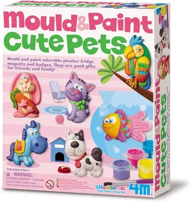 4M - Cute Pets : Mould & Paint