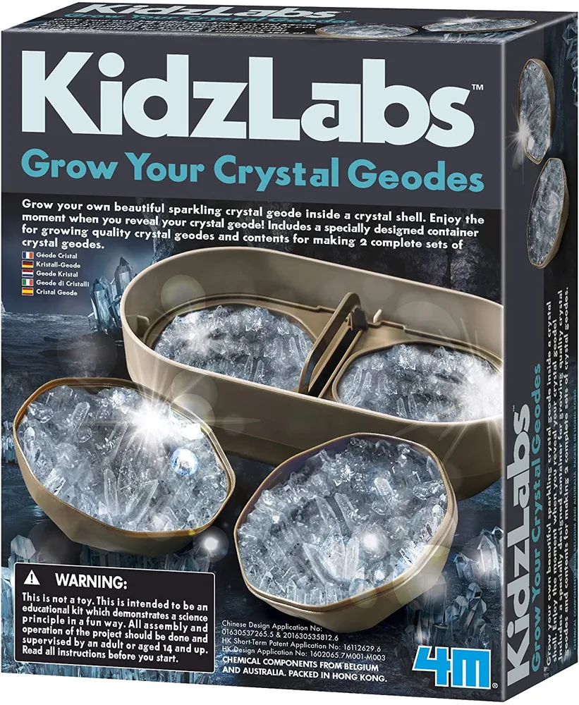 4M - Grow Your Crystal Geodes