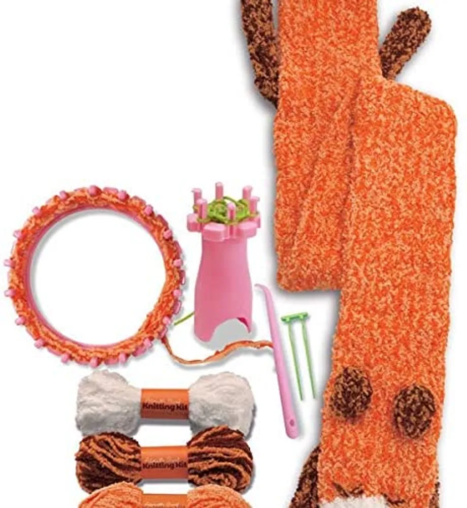 4M - Adorable Scarf Knitting Kit