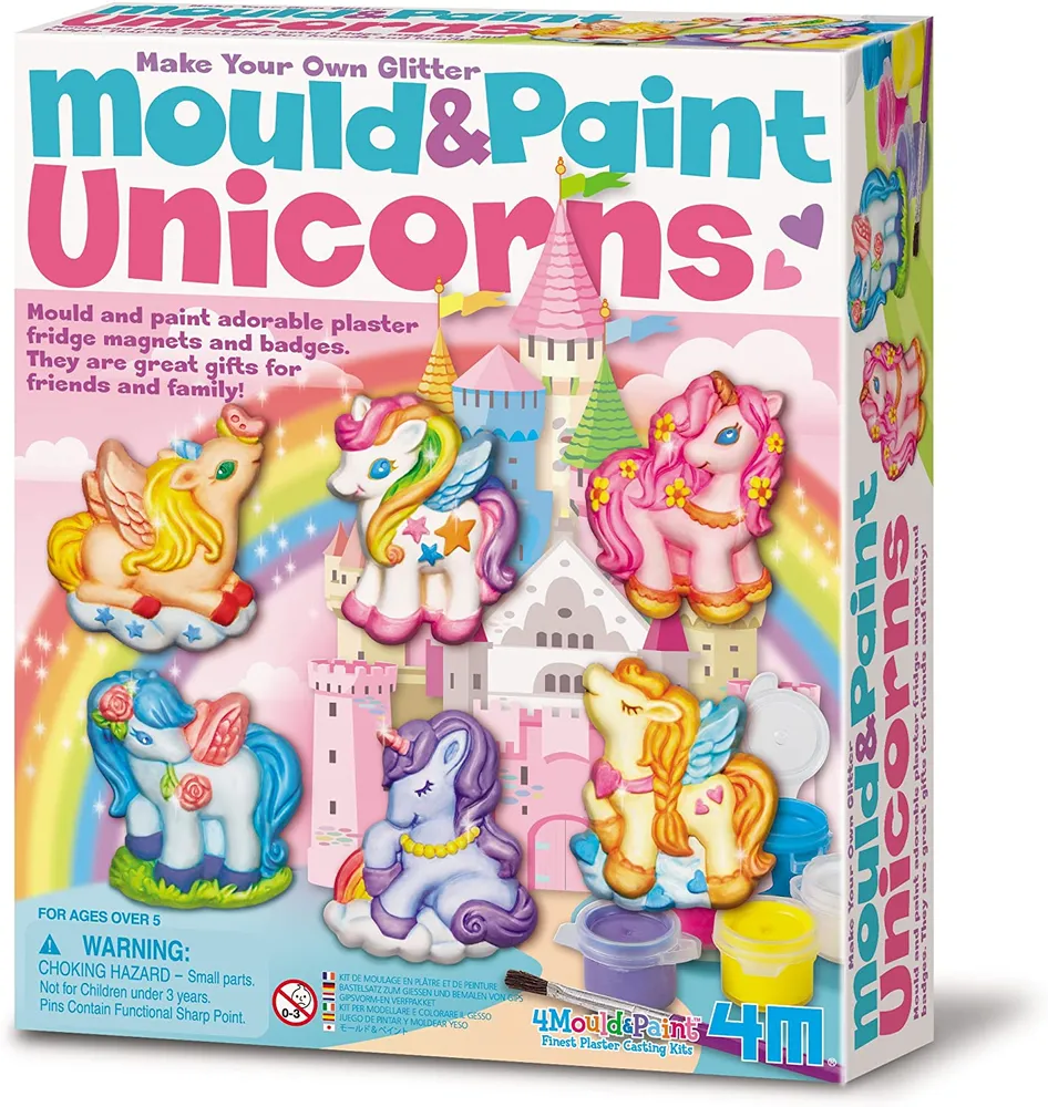 4M - Unicorns : Mould & Paint