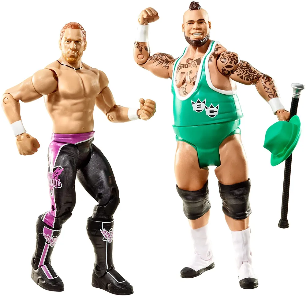 WWE - Battle Pack 2pk Brodus Clay vs. Curt Hawkins