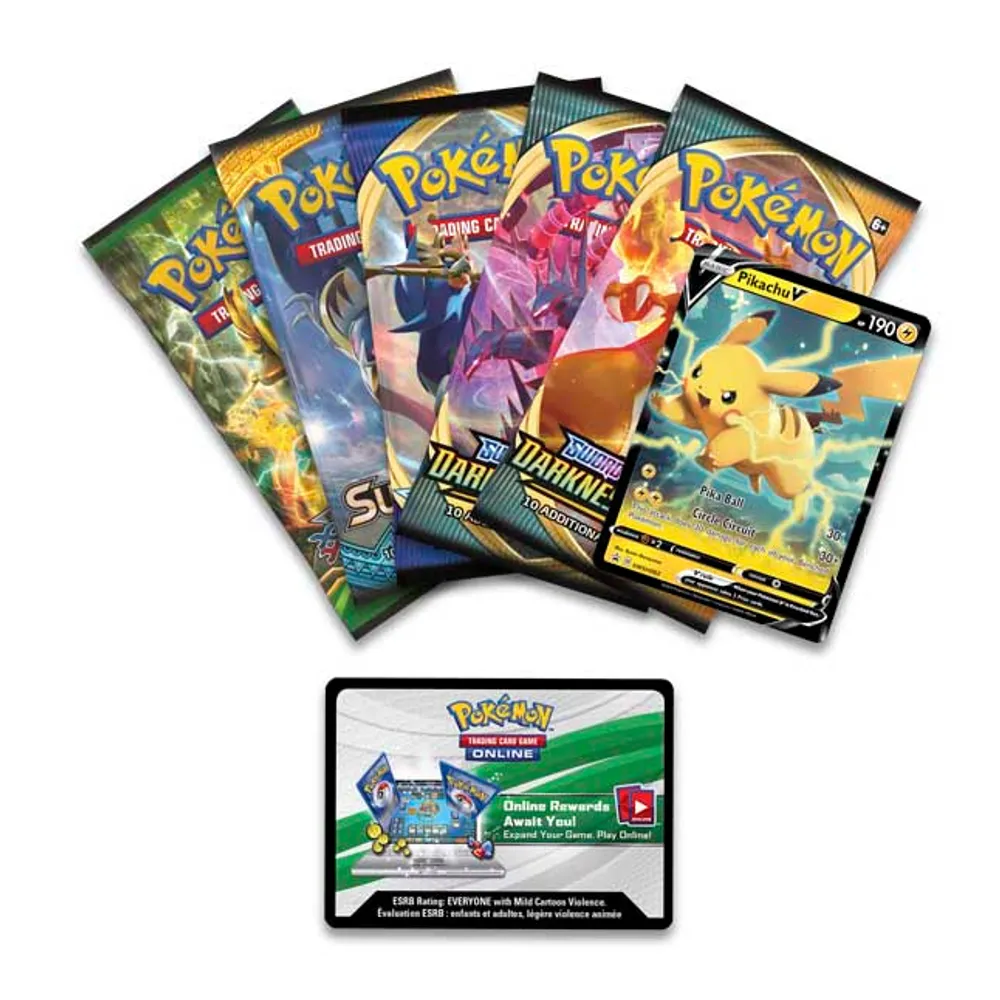 Pokemon CCG - V Powers Tin : Pikachu V