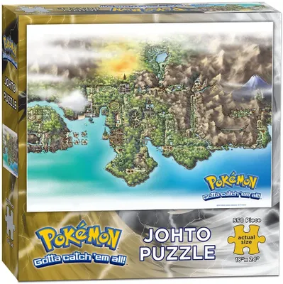 Pokemon Johto Puzzle (550 Piece)