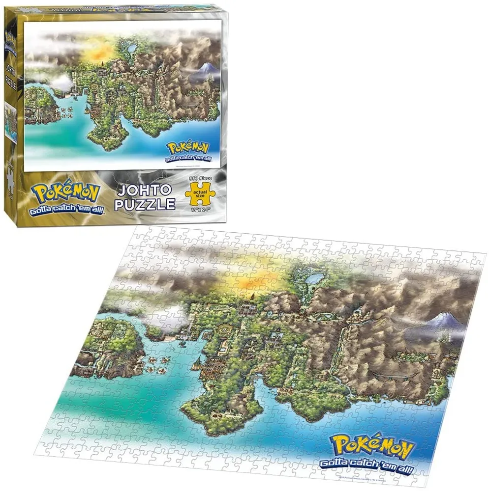 Pokemon Johto Puzzle (550 Piece)