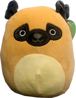 Squishmallows - 7" Prince the Brown Pug