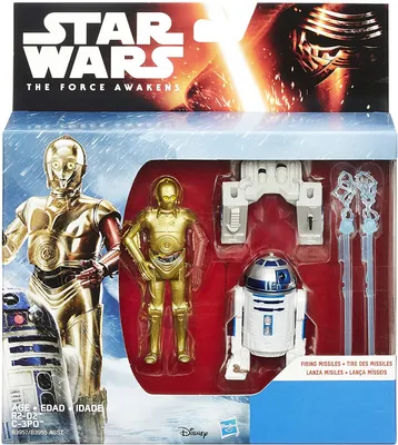 Star Wars The Force Awakens 3.75-Inch Figure 2-Pack Snow Mission R2-D2 and C-3PO