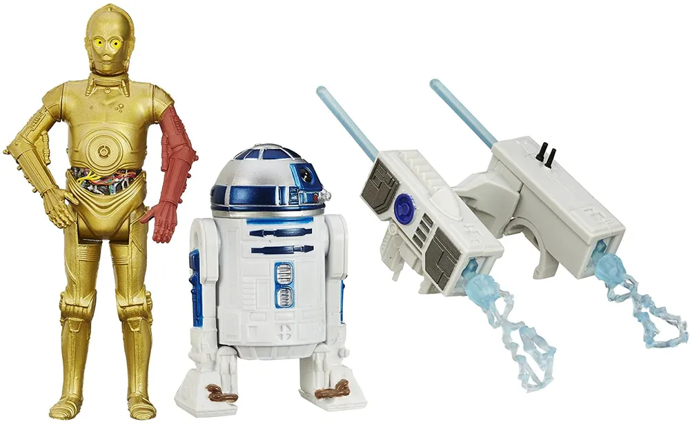 Star Wars The Force Awakens 3.75-Inch Figure 2-Pack Snow Mission R2-D2 and C-3PO