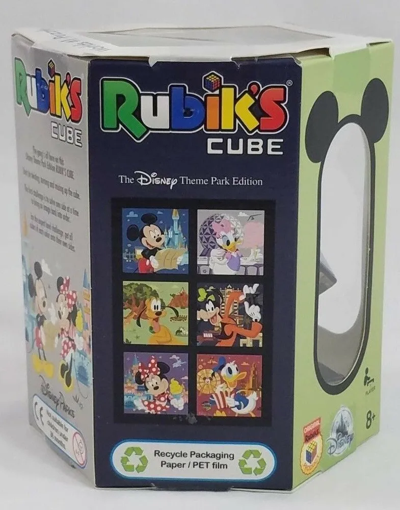 Disney Parks Rubiks Cube Mickey Mouse and Friends Attractions 3"