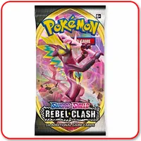 Pokemon CCG - Sword Shield : Rebel Clash 10 Card Booster